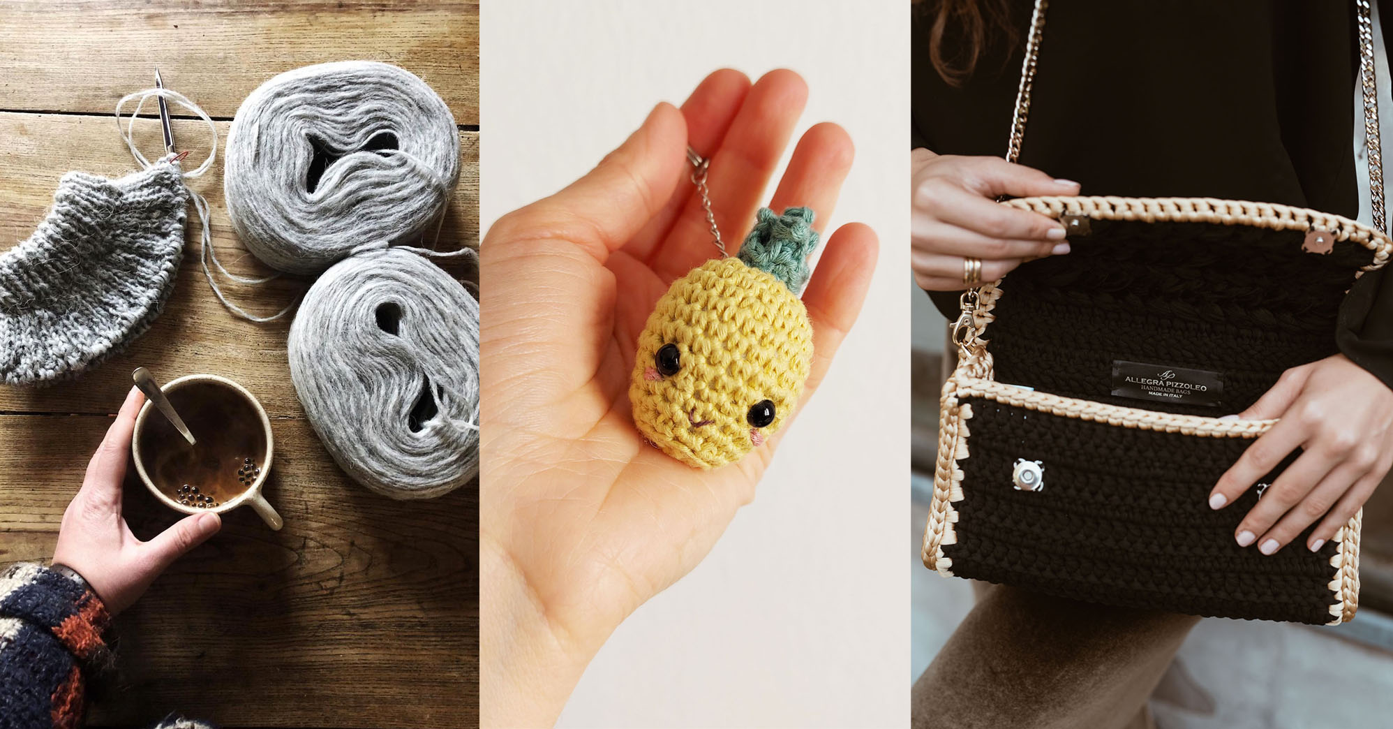 lavoro a maglia ricamo rammendo — WoolDone
